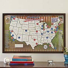 Baseball Park Destination Map